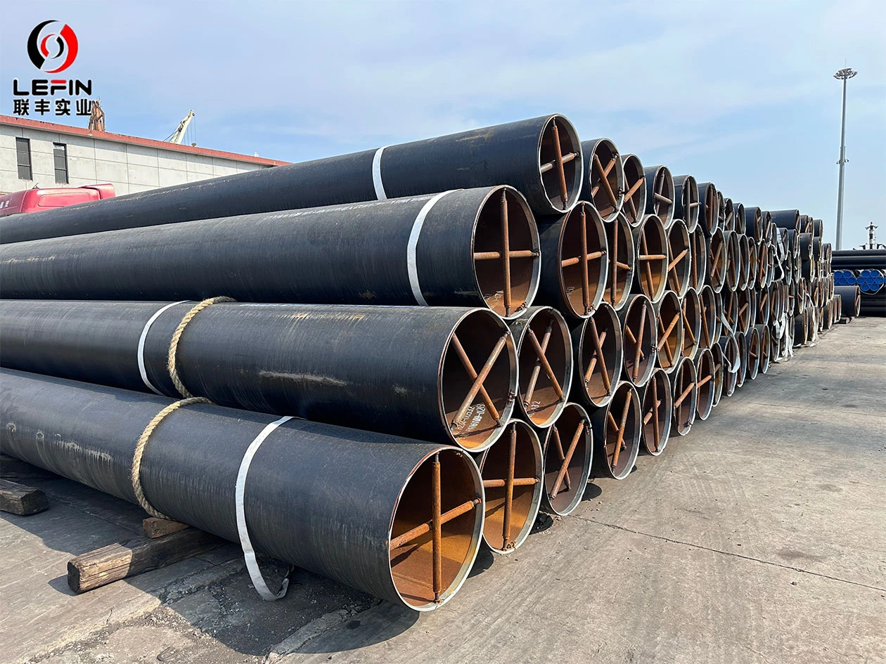 LEFIN STEEL-Submerged Arc welded Helical seam steel pipe7