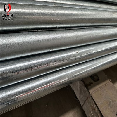 ASTM A53 galvanizli po'lat quvur